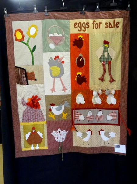 Une très belle exposition de patchwork à la MJC Lucie Aubrac