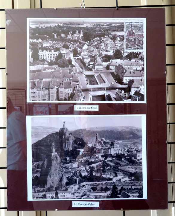 Une exposition photographique, réalisée par les Amis du Châtillonnais, a rappelé l'amitié  qui unit la Ville du Puy et Châtillon-sur-Seine