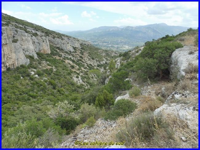 Collines de Pagnol, col de Garlaban