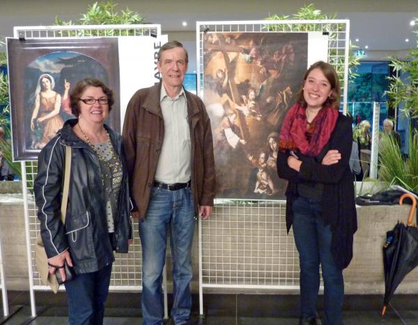 Le tableau de Jean Tassel de l'église de Courcelles va être restauré