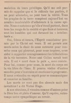 Nécrologie Denis Collon #2 (Le Messager, 1er déc. 1898)