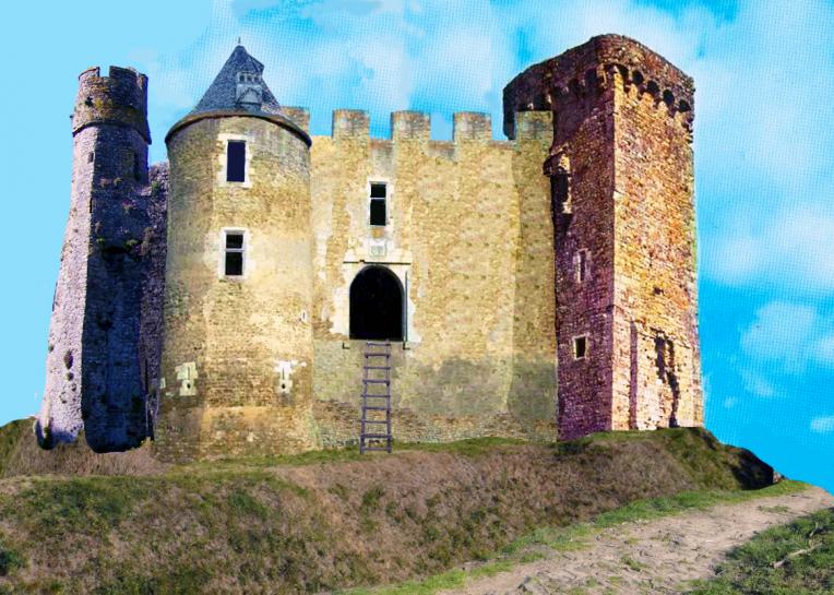 LES REMPARTS DE LA HAYE-DU-PUITS (Manche)