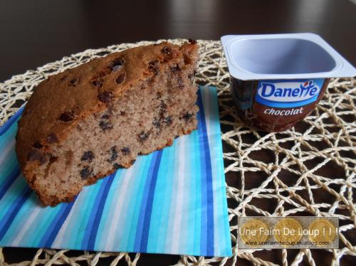 Gâteau Danette chocolat & pépites de chocolat
