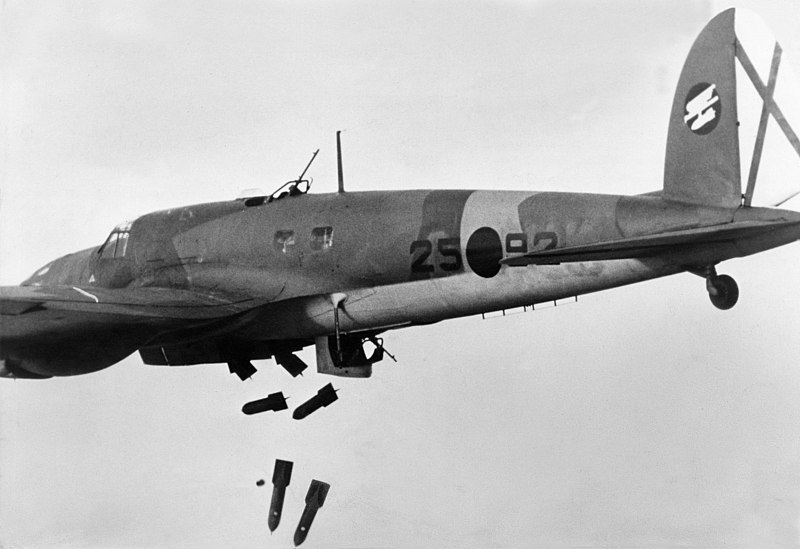 Bombardier Heinkel 111B dans la Légion Condor