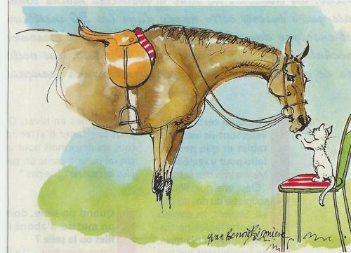 Les mots des chevaux ...