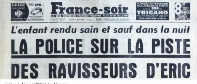 Le petit Eric Peugeot a été enlevé !