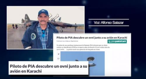 Rencontres entre avions et ovnis.