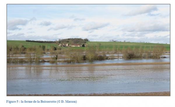 Pluie et neige à Châtillon sur Seine, de très belles photos de Dominique Masson
