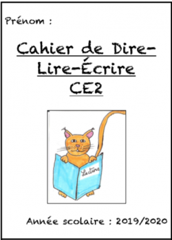 Pages de garde des cahiers des CE2 (année scolaire 2019-2020)