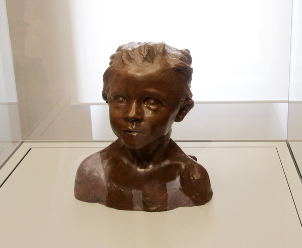 Visite du Musée de Nogent sur Seine avec l'ACC : la partie consacrée à la sculptrice Camille Claudel...