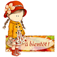 A BIENTÔT à plus tard blinkie hiver, automne et pluie