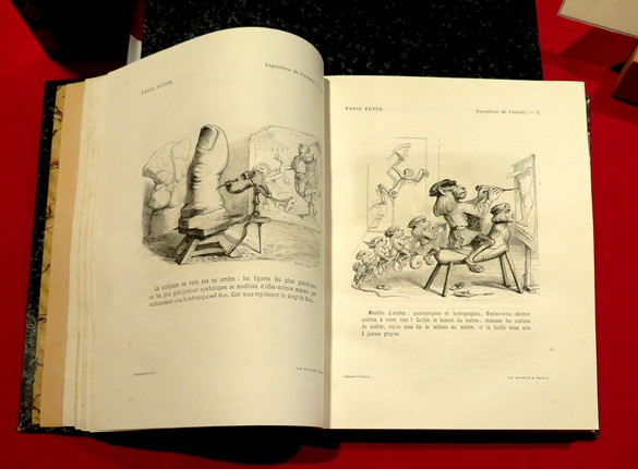 Une superbe exposition de livres de contes a eu lieu à la médiathèque Victorine de Chastenay