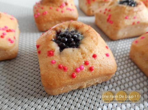 Petits moelleux aux mûres