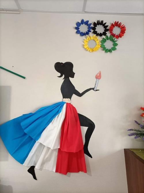 Idée pinterest : autre jolie idée sur la thématique des Jeux Olympiques