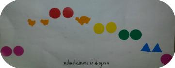 Et la musique dans tout ça?, partition, gommettes