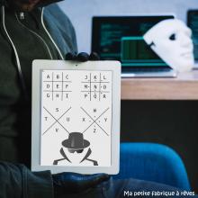 escape game maison code message codé