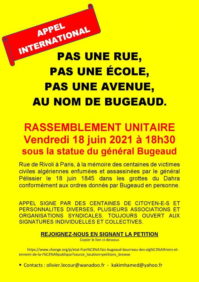 «Boucher», «Criminel», «avenue  des Enfumades»… Quand SOS Racisme remet Bugeaud   à sa place
