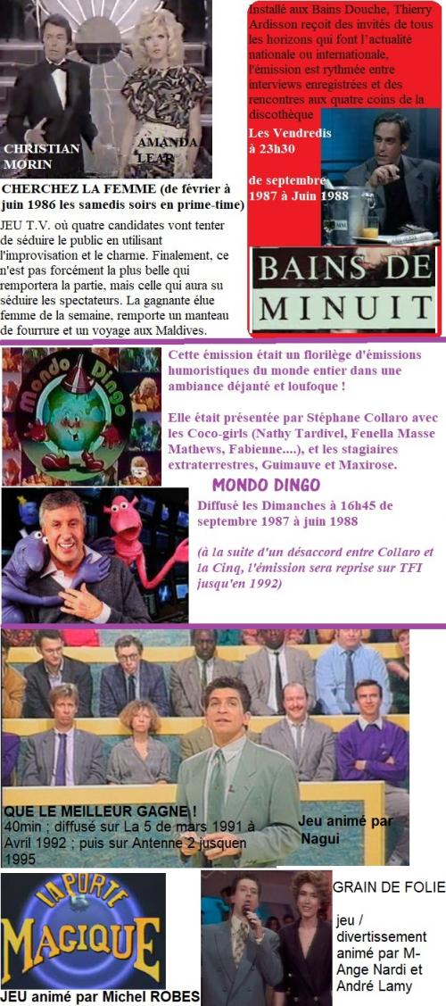Nostalgiques de LA CINQ ?