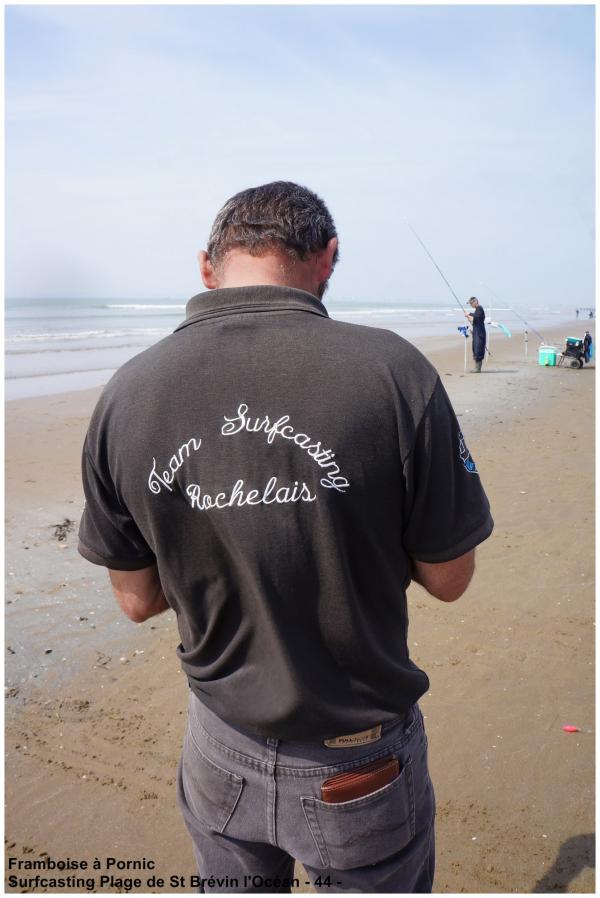 Surfcasting plage des Rochelets à St Brévin