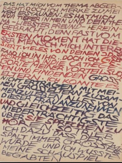 Charlotte Salomon, une artiste peintre...