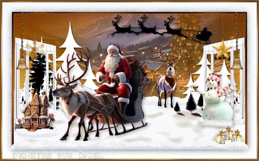 Fenêtre sur noël