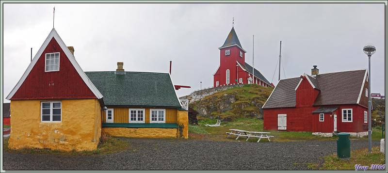 Balade dans Sisimiut, mais malheureusement sous la pluie - Groenland
