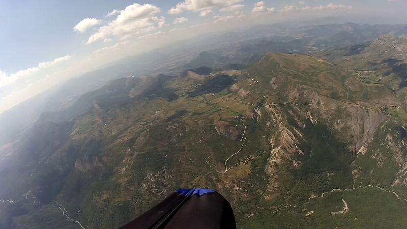 La course avec le vent