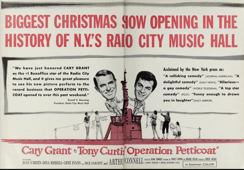 OPERATION PETTICOAT (OPERATION JUPONS) BOX OFFICE USA 1959