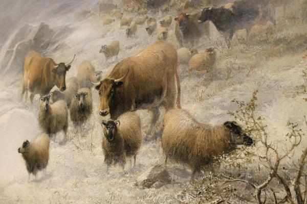 Peinture de :Thomas Sidney Cooper 