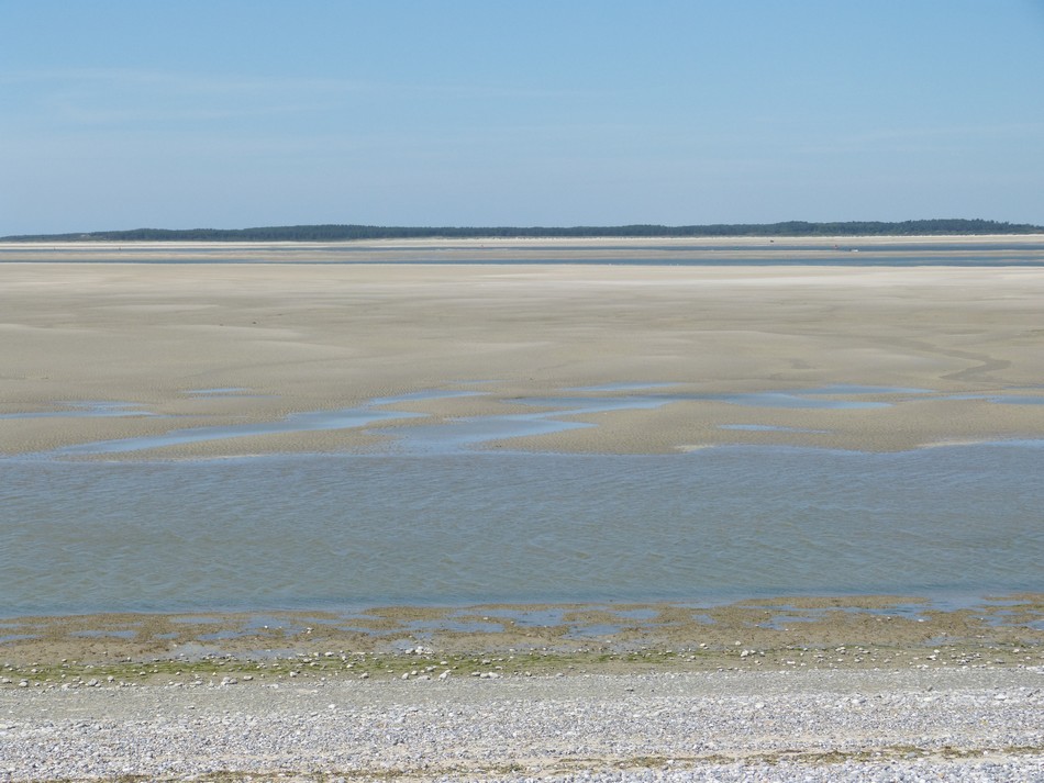 La Baie de Somme à marée basse