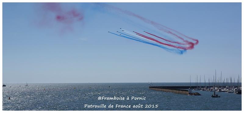 Pornic, la Patrouille de France a fait son show
