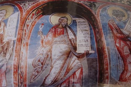 Le monastère du Voronet, 3 : la face nord, la face est et l'intérieur