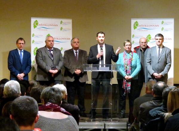 Le Président de la Communauté de Communes, Jérémie Brigand, a présenté ses vœux pour 2020 aux habitants du Pays Châtillonnais
