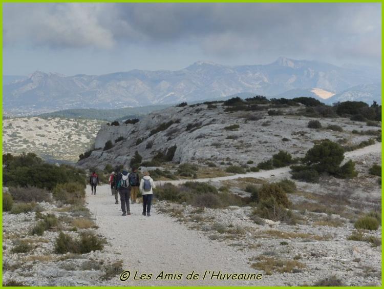 Balade sur les hauteurs des calanques avec les AH