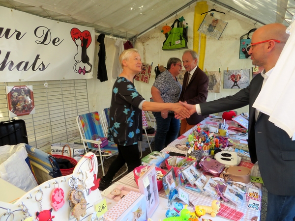 Les Journées Châtillonnaises ont attiré la foule  sur le Cours l'Abbé à Châtillon sur Seine,  les 4 et 5 juin 2022...