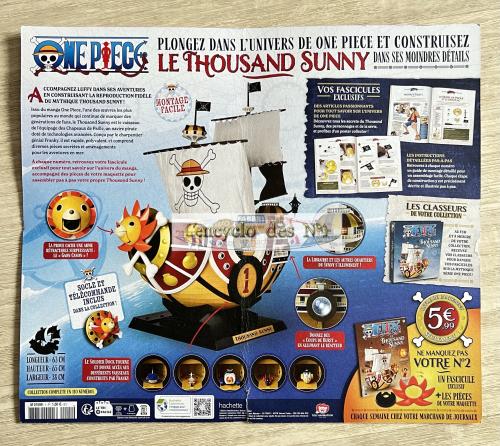 N° 1 Construisez le Thousand Sunny One Piece - Test