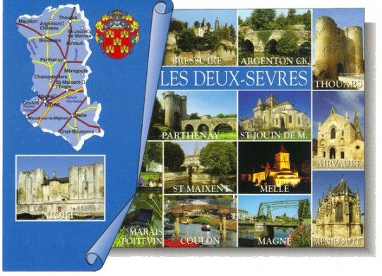 ⊱♥⊱╮ღ꧁ Aujourd'hui Département 79 ꧂ღ╭⊱♥≺