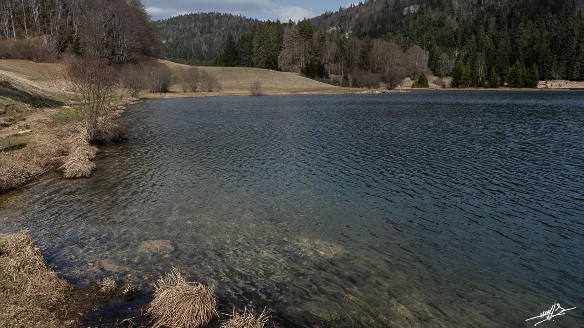 Pas de  gêne au lac Génin