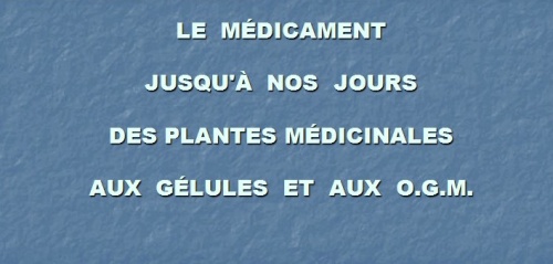 L'évolution du médicament jusqu'à nos jours, une conférence de l'Association Culturelle Châtillonnaise