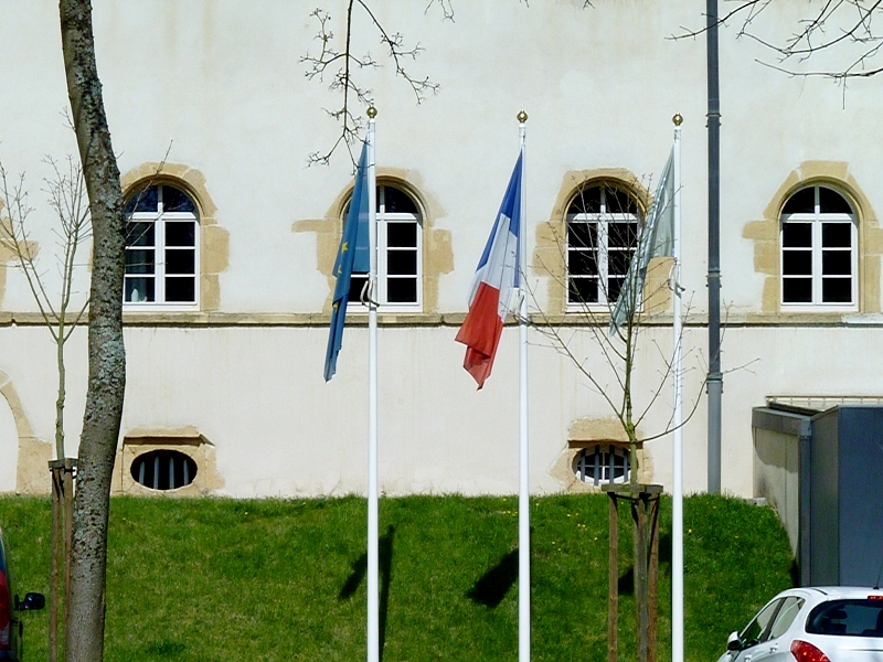 Metz / L'hôtel "La Citadelle" dans le quartier de l'Arsenal...