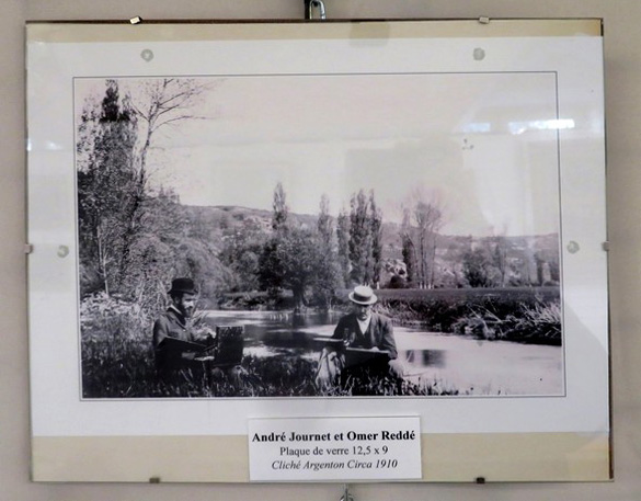 Omer Reddé, peintre châtillonnais, fut un fidèle ami d'Emmanuel-Charles Bénézit 