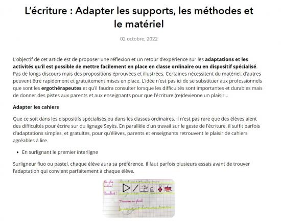 Mes articles pour le blog Jilu