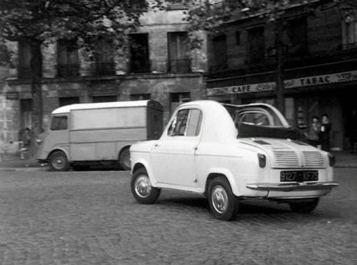 La vespa 400 au cinéma et à la télé...