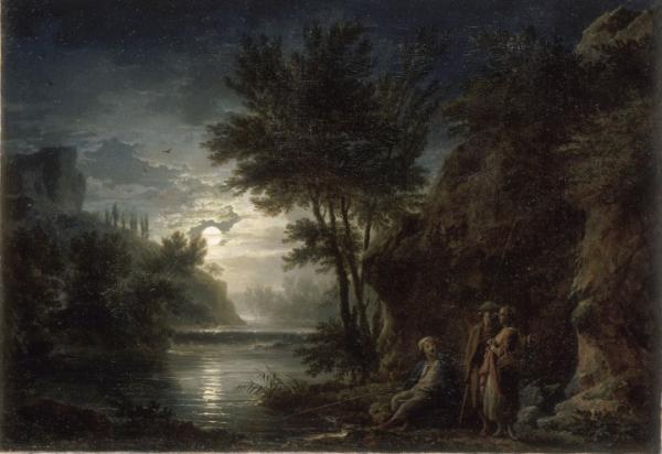 Peinture de : François-Charles Cachoud