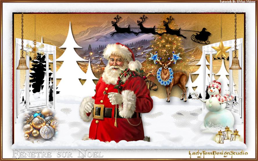 Fenêtre sur noël
