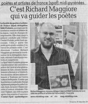 NOUVELLE ANNEE, NOUVEAUX ARTICLES!
