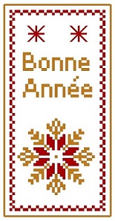 Nouveau ....  Grille Berlingot Bonne Année 2024 !