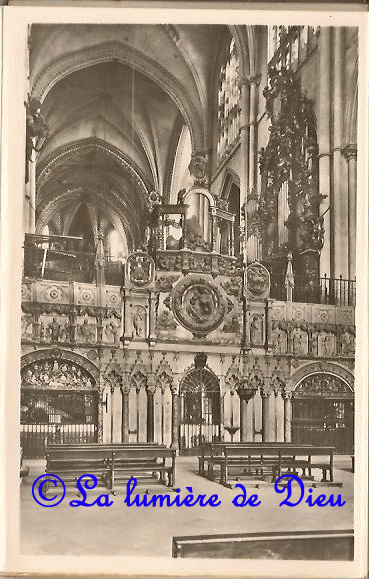 Tolède, la cathédrale Sainte Marie