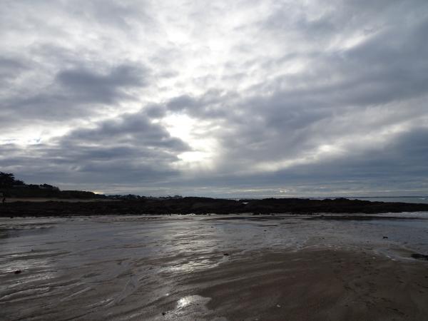 Un dimanche matin d'hiver à la plage