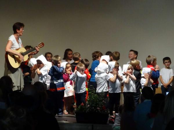 "Protégeons notre planète", un joli spectacle musical présenté par les élèves de l'école Saint-Bernard